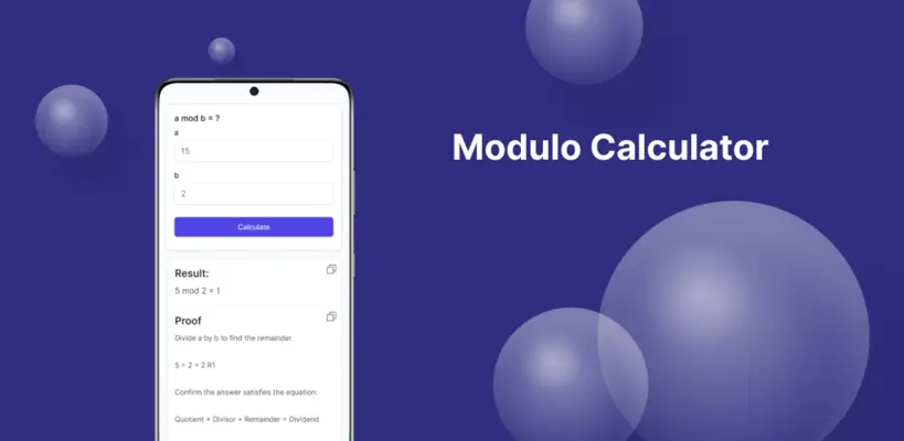 Modulo Calculator android App screenshot 6